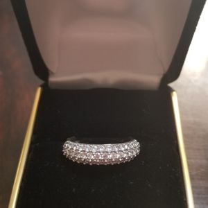 cz diamond ring